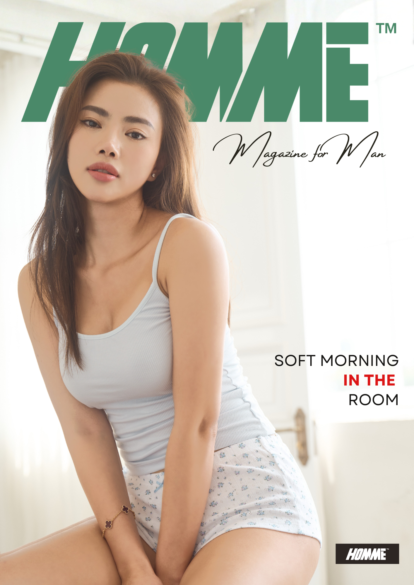 화이트 룸의 부드러운 아침